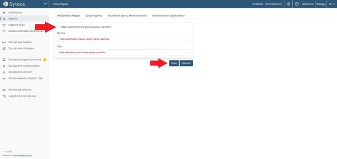 SytecaRegułaRaportów