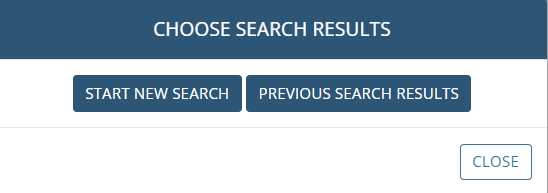 Choose search results
